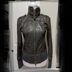 Mackage leather jacket xs